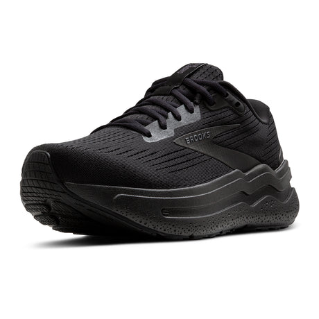 Brooks Ghost Max 2 Running Shoe (Women) - Black/Black/Ebony Athletic - Running - Cushion - The Heel Shoe Fitters