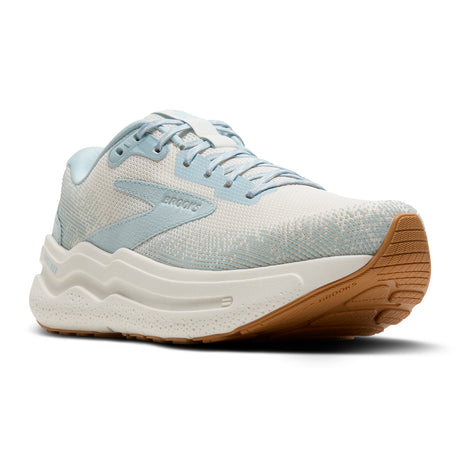 Brooks Ghost Max 2 Running Shoe (Women) - Coconut Milk/Winter Sky Athletic - Running - Cushion - The Heel Shoe Fitters