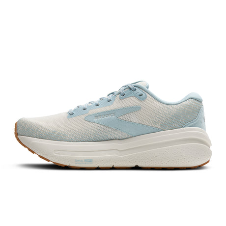 Brooks Ghost Max 2 Running Shoe (Women) - Coconut Milk/Winter Sky Athletic - Running - Cushion - The Heel Shoe Fitters