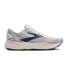 Brooks Adrenaline GTS 24 Running Shoe (Women) - Grey/Blue Ribbon/Peach Athletic - Running - Stability - The Heel Shoe Fitters