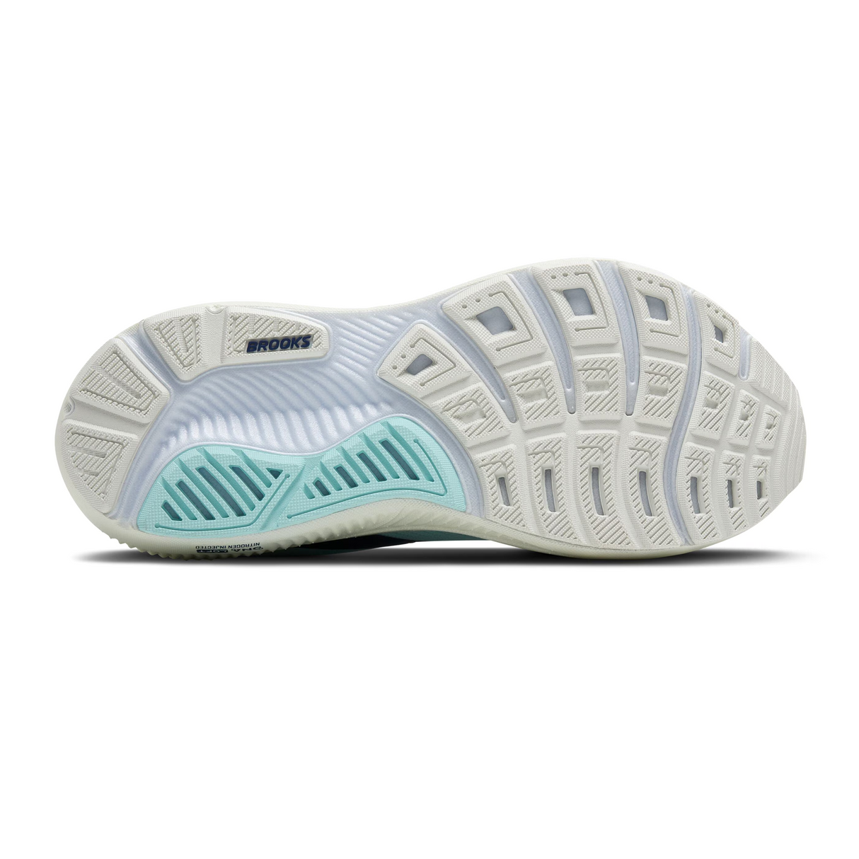 Brooks Ghost 17 Running Shoe (Women) - Clearwater/Navy Peony Athletic - Running - Neutral - The Heel Shoe Fitters