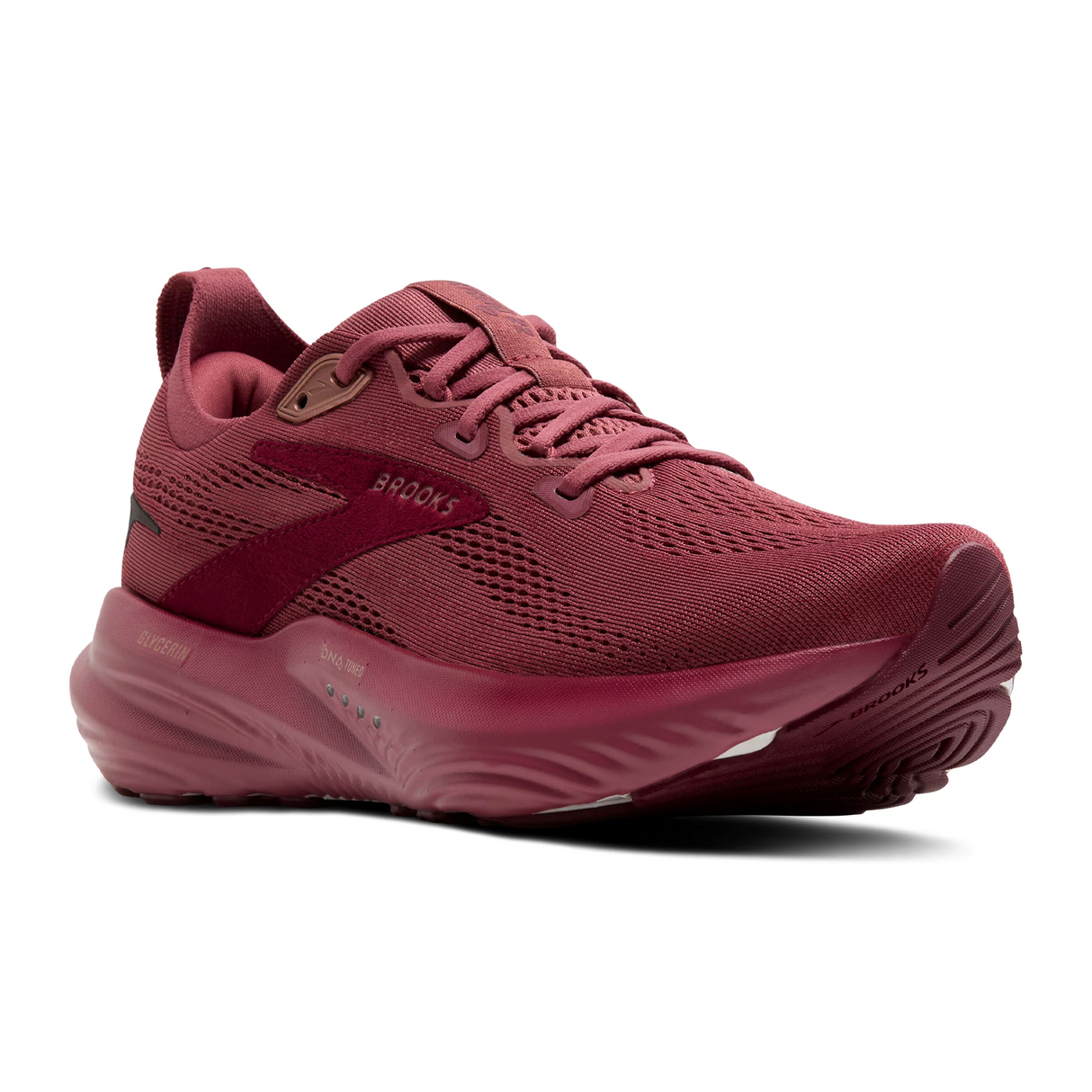 Brooks Glycerin 22 Running Shoe (Women) - Berry/Burgundy/Rose Athletic - Running - Neutral - The Heel Shoe Fitters