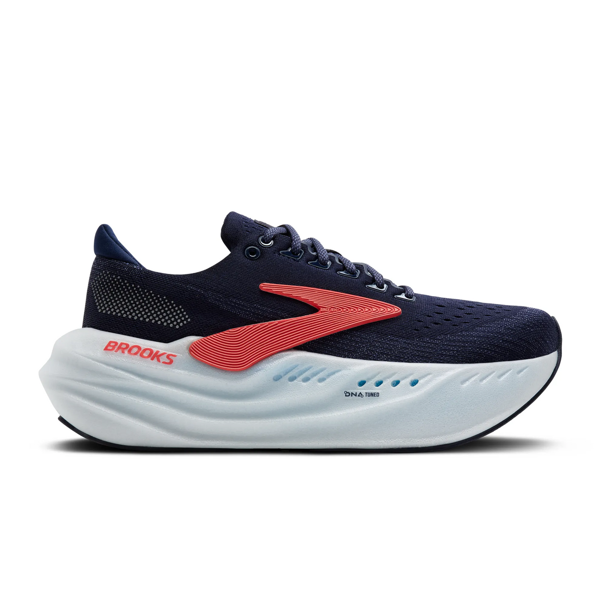 Brooks Glycerin Max Running Shoe (Women) - Peacoat/Blue Ribbon/Hot Coral Athletic - Running - Cushion - The Heel Shoe Fitters