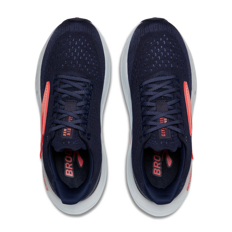 Brooks Glycerin Max Running Shoe (Women) - Peacoat/Blue Ribbon/Hot Coral Athletic - Running - Cushion - The Heel Shoe Fitters