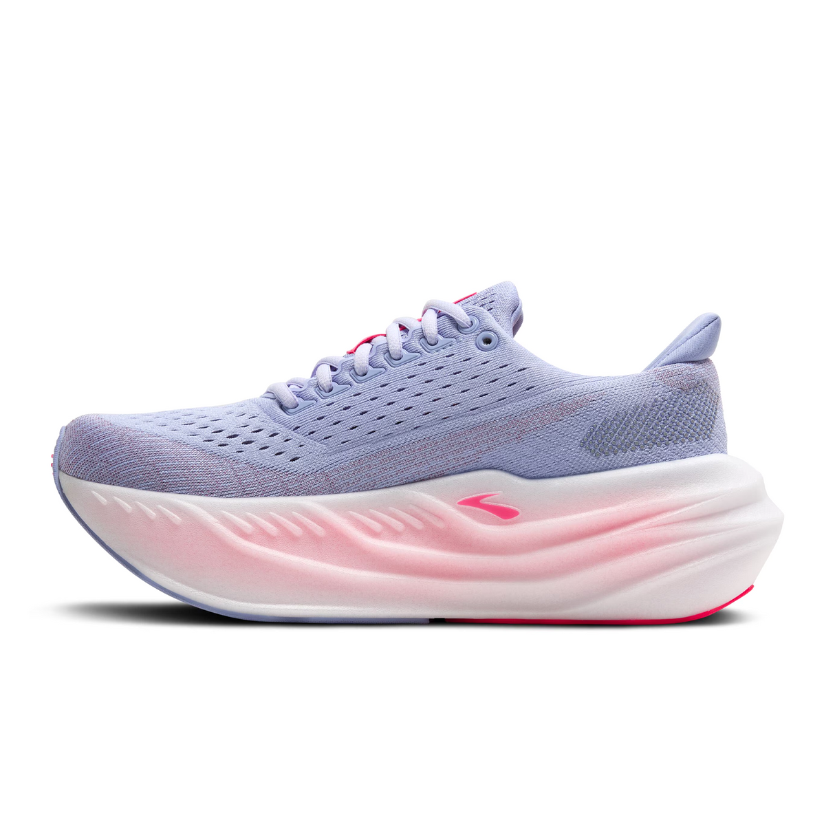 Brooks Glycerin Max Running Shoe (Women) - Blue Heron/Diva Pink/White Athletic - Running - Cushion - The Heel Shoe Fitters