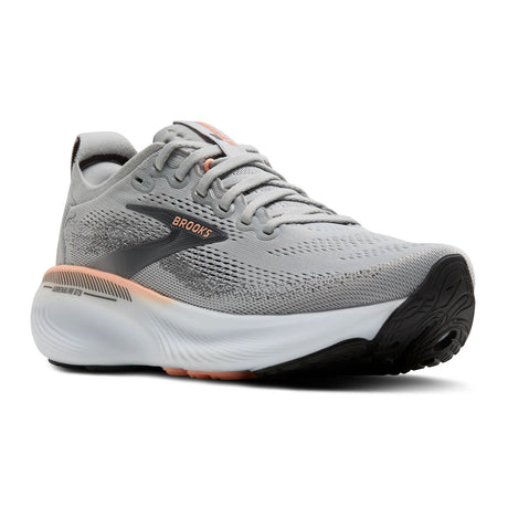 Brooks Adrenaline GTS 25 Running Shoe (Women) - Grey/Blackened Pearl/Coral Athletic - Running - Stability - The Heel Shoe Fitters