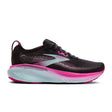 Brooks Adrenaline GTS 25 Running Shoe (Women) - Black/Cyber Pink/Iced Aqua Athletic - Running - Stability - The Heel Shoe Fitters