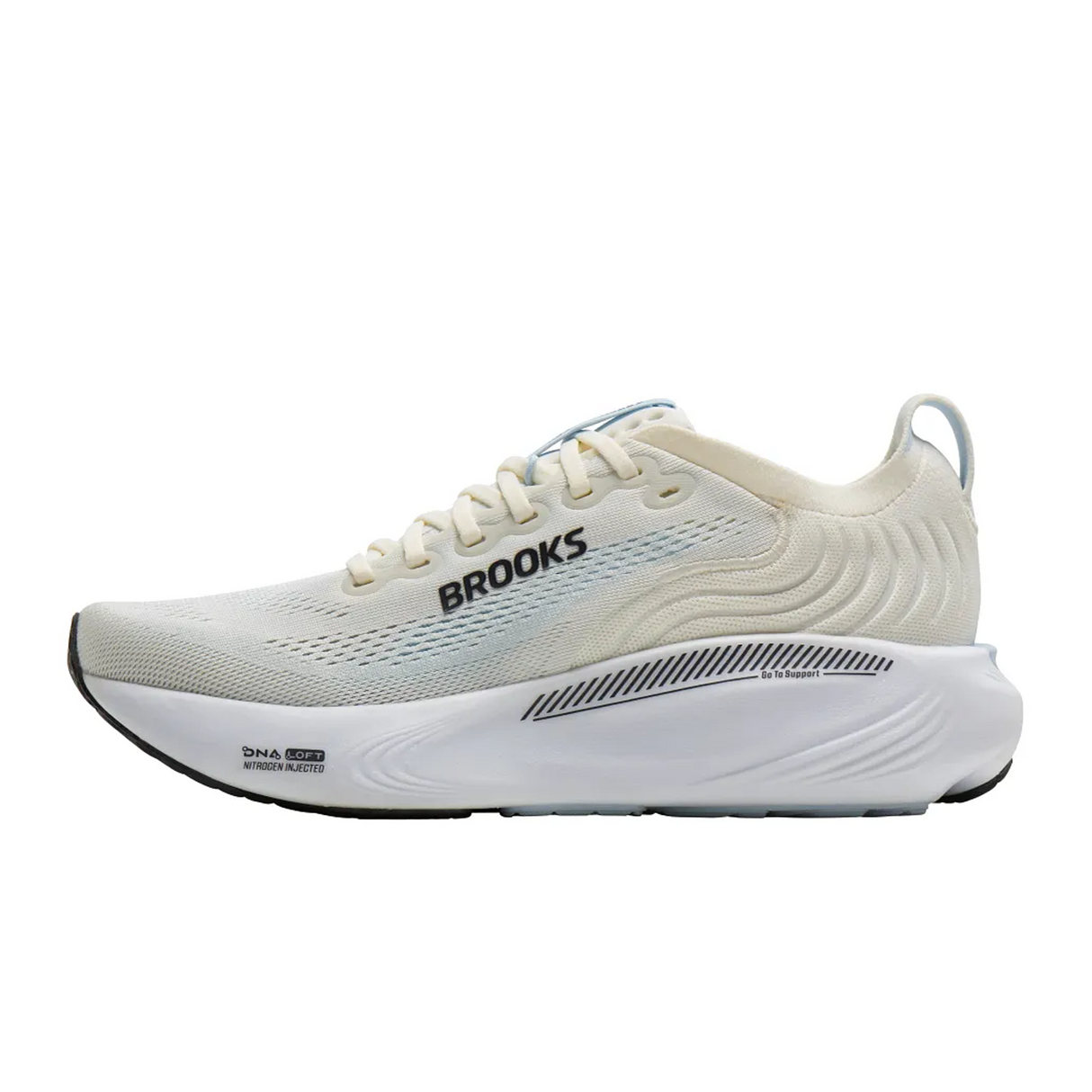 Brooks Adrenaline GTS 25 Running Shoe (Women) - Star White/Nantucket/Chrome Athletic - Running - Stability - The Heel Shoe Fitters