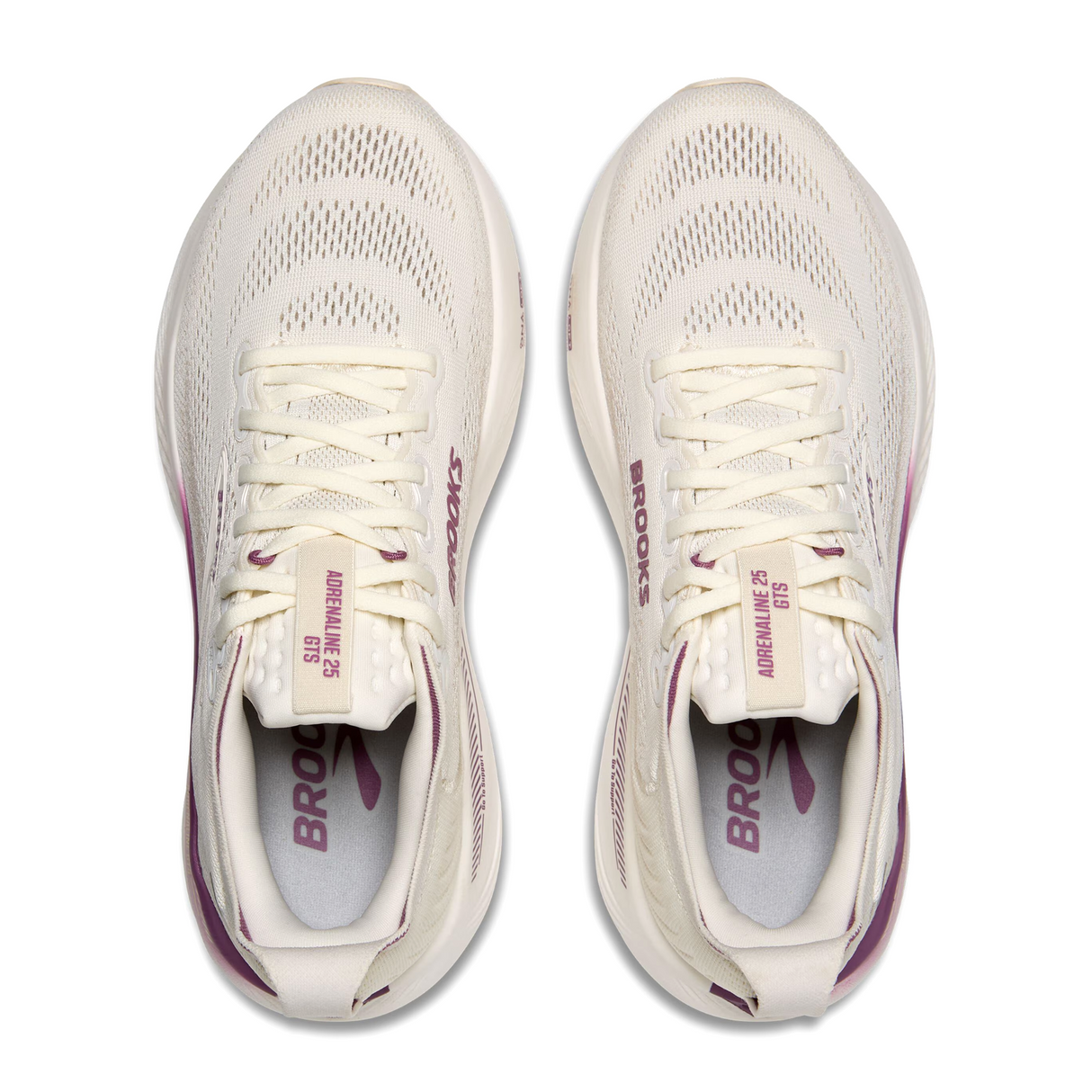 Brooks Adrenaline GTS 25 Running Shoe (Women) - Coconut/Argyle Athletic - Running - Stability - The Heel Shoe Fitters