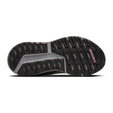 Brooks Ariel GTS 26 Running Shoe (Women) - Oyster Mushroom/Alloy/Pink Athletic - Running - Motion Control - The Heel Shoe Fitters