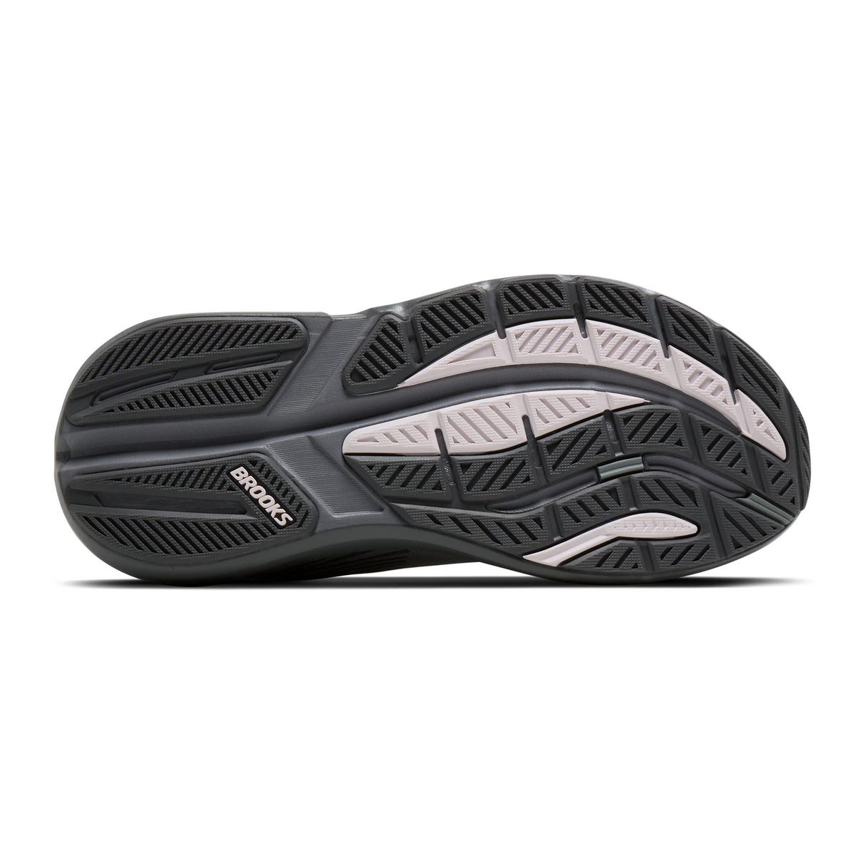 Brooks Ghost Max 3 Running Shoe (Women) - Harbor Mist/Poppy Seed/ Pink