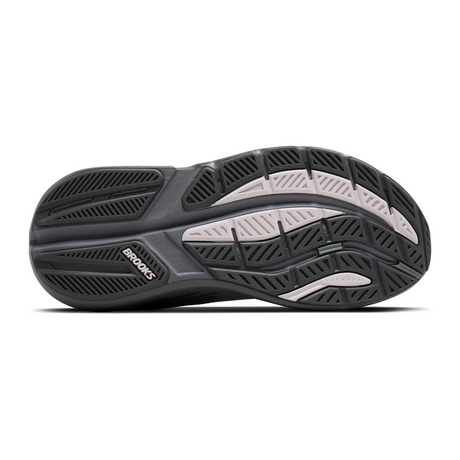 Brooks Ghost Max 3 Running Shoe (Women) - Harbor Mist/Poppy Seed/ Pink Athletic - Running - Cushion - The Heel Shoe Fitters