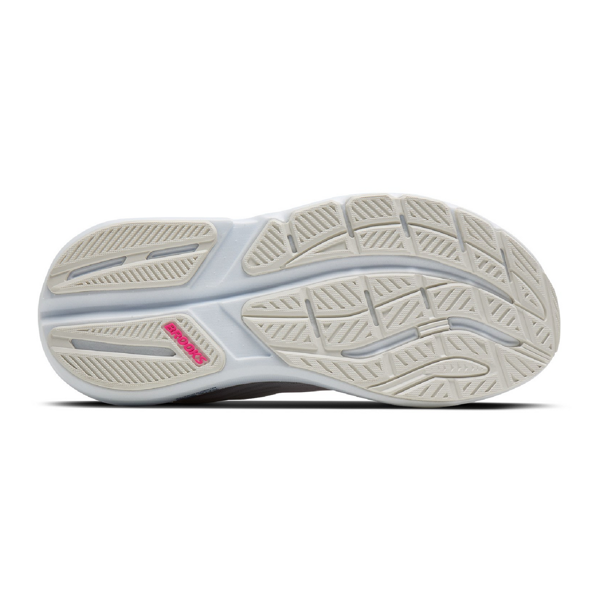Brooks Ghost Max 3 Running Shoe (Women) - White/Moonlight/Pink