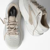 Brooks Ghost Max 3 Running Shoe (Women) - Coconut/Chateau Grey/Blue Athletic - Running - Cushion - The Heel Shoe Fitters