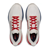 Brooks Launch 12 Running Shoe (Women) - Coconut/Red/Blue Athletic - Running - Neutral - The Heel Shoe Fitters