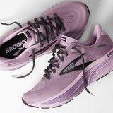Brooks Ghost 18 Running Shoe (Women) - Elderberry/Black