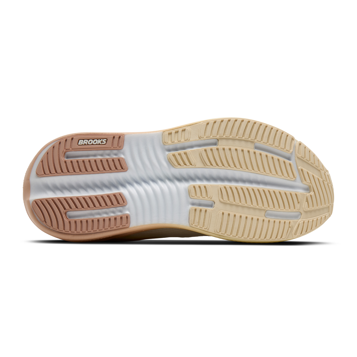 Brooks Ghost Max 4 Running Shoe (Women) - White/Rose/Rutabaga