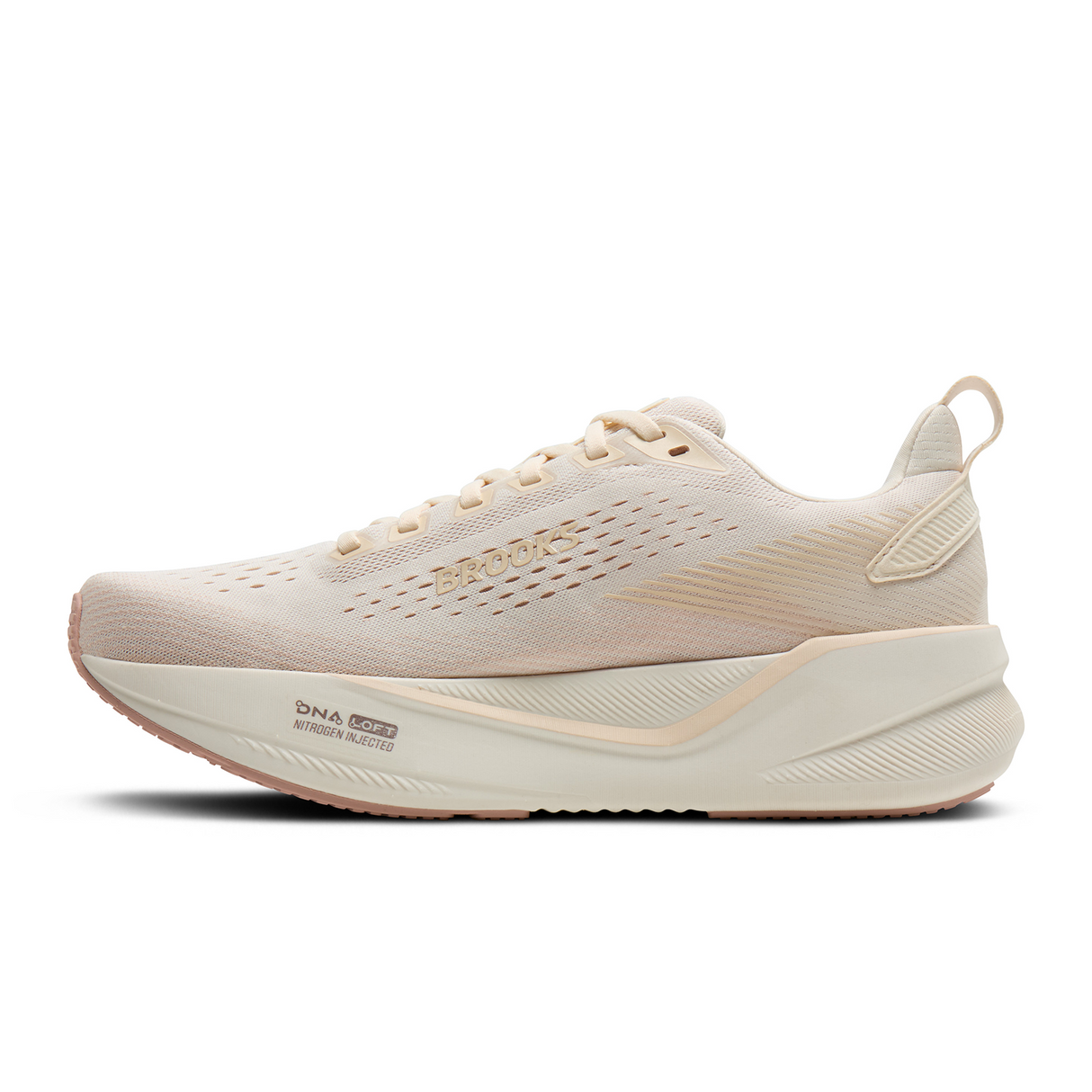 Brooks Ghost Max 4 Running Shoe (Women) - Arctic Wolf/Rose/Coconut