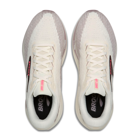 Brooks Ghost Amp Running Shoe (Women) - Arctic Wolf/Dove/Pink Athletic - Running - Neutral - The Heel Shoe Fitters