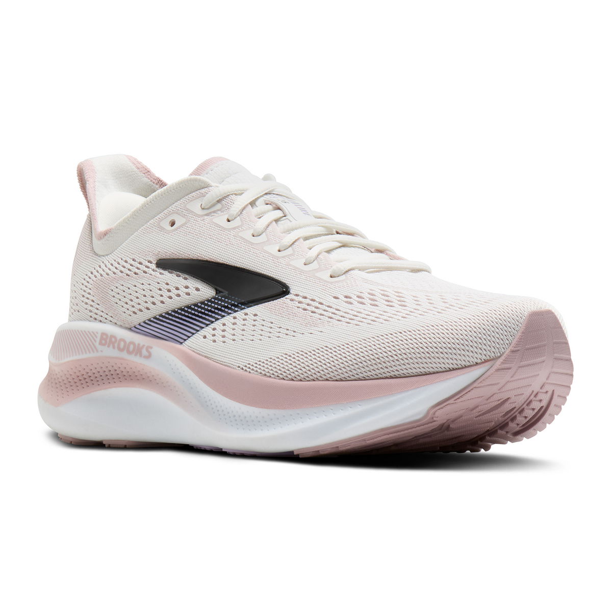 Brooks Adrenaline GTS 26 Running Shoe (Women) - Blanc/VioletIce/HyperIris Athletic - Running - Stability - The Heel Shoe Fitters