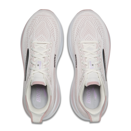 Brooks Adrenaline GTS 26 Running Shoe (Women) - Blanc/VioletIce/HyperIris Athletic - Running - Stability - The Heel Shoe Fitters