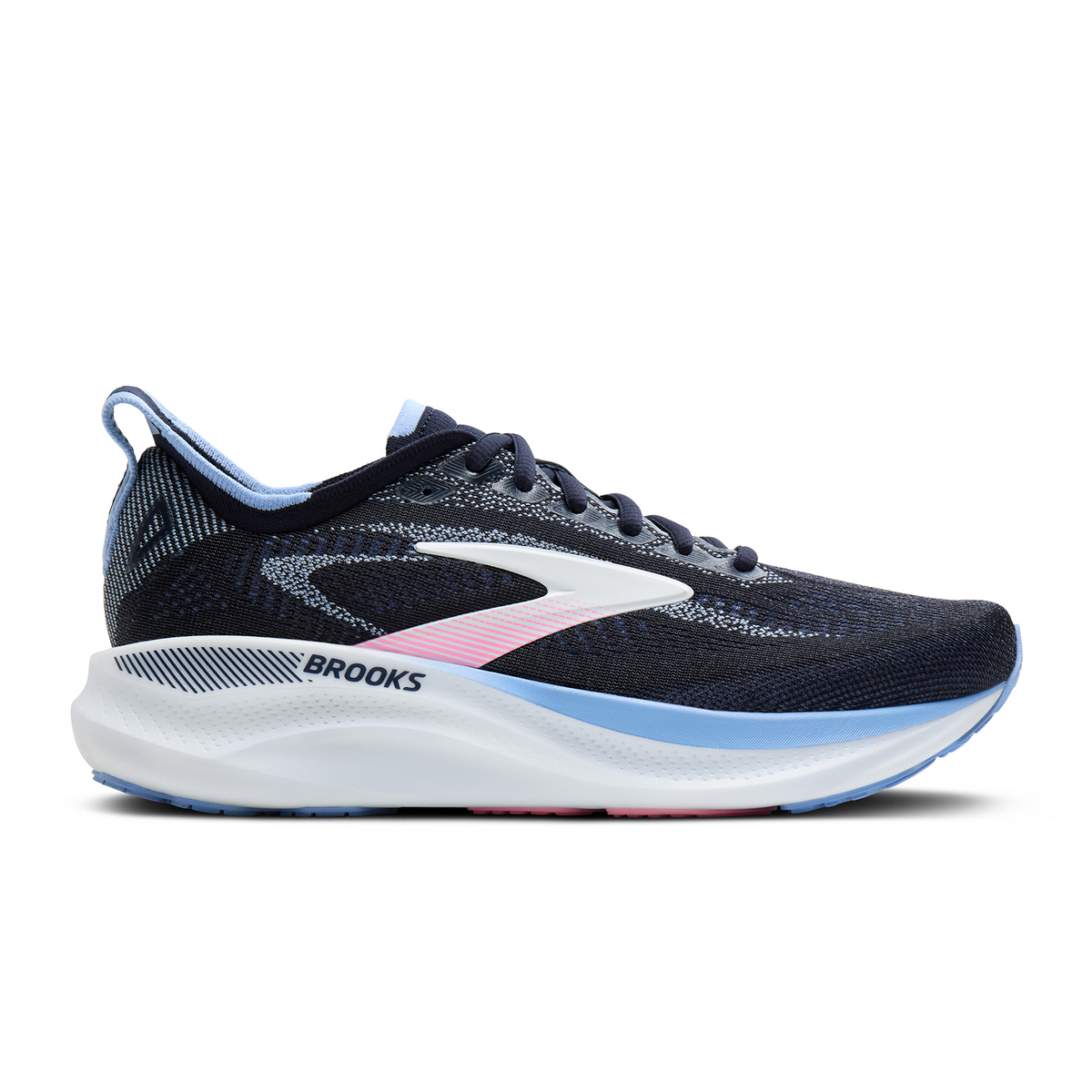 Brooks Adrenaline GTS 26 Running Shoe (Women) - Navy/Cornflower/Pink