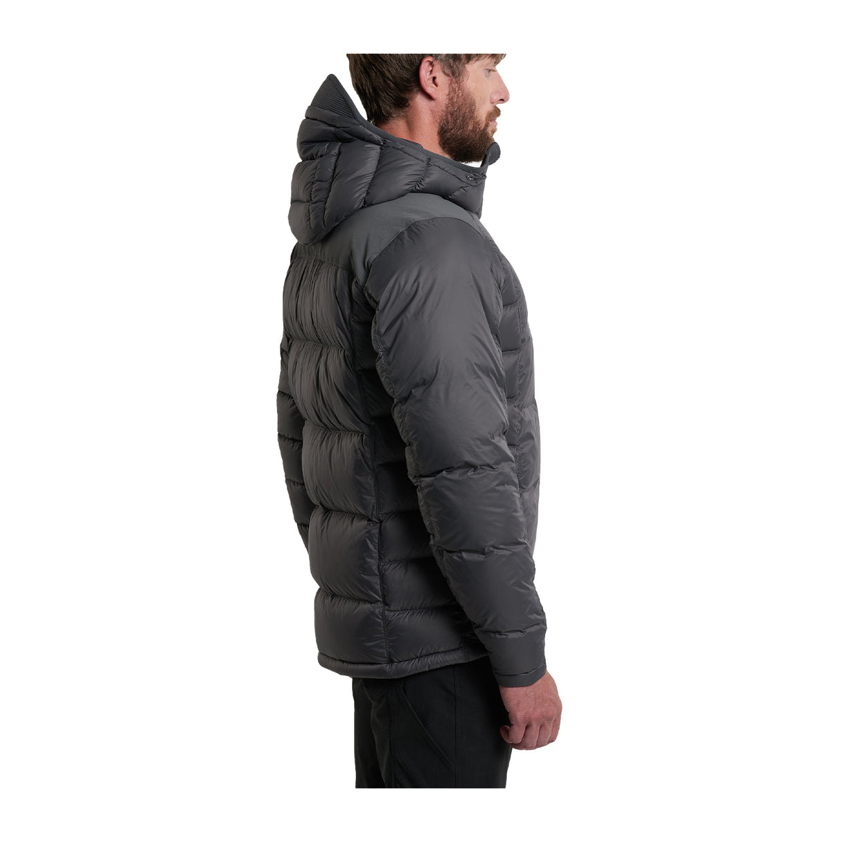 Kuhl Crossfire Hooded Jacket (Men) - Carbon Grey Apparel - Jacket - Winter - The Heel Shoe Fitters