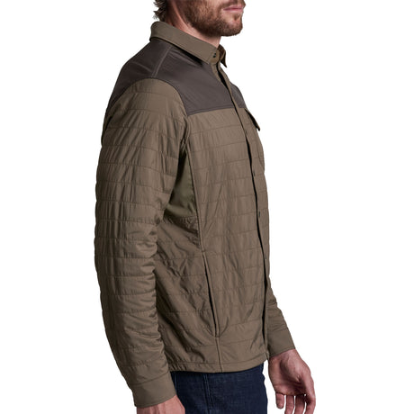 Kuhl The One Shirt-Jac (Men) - Kanteen/Dark Oak Apparel - Jacket - Lightweight - The Heel Shoe Fitters