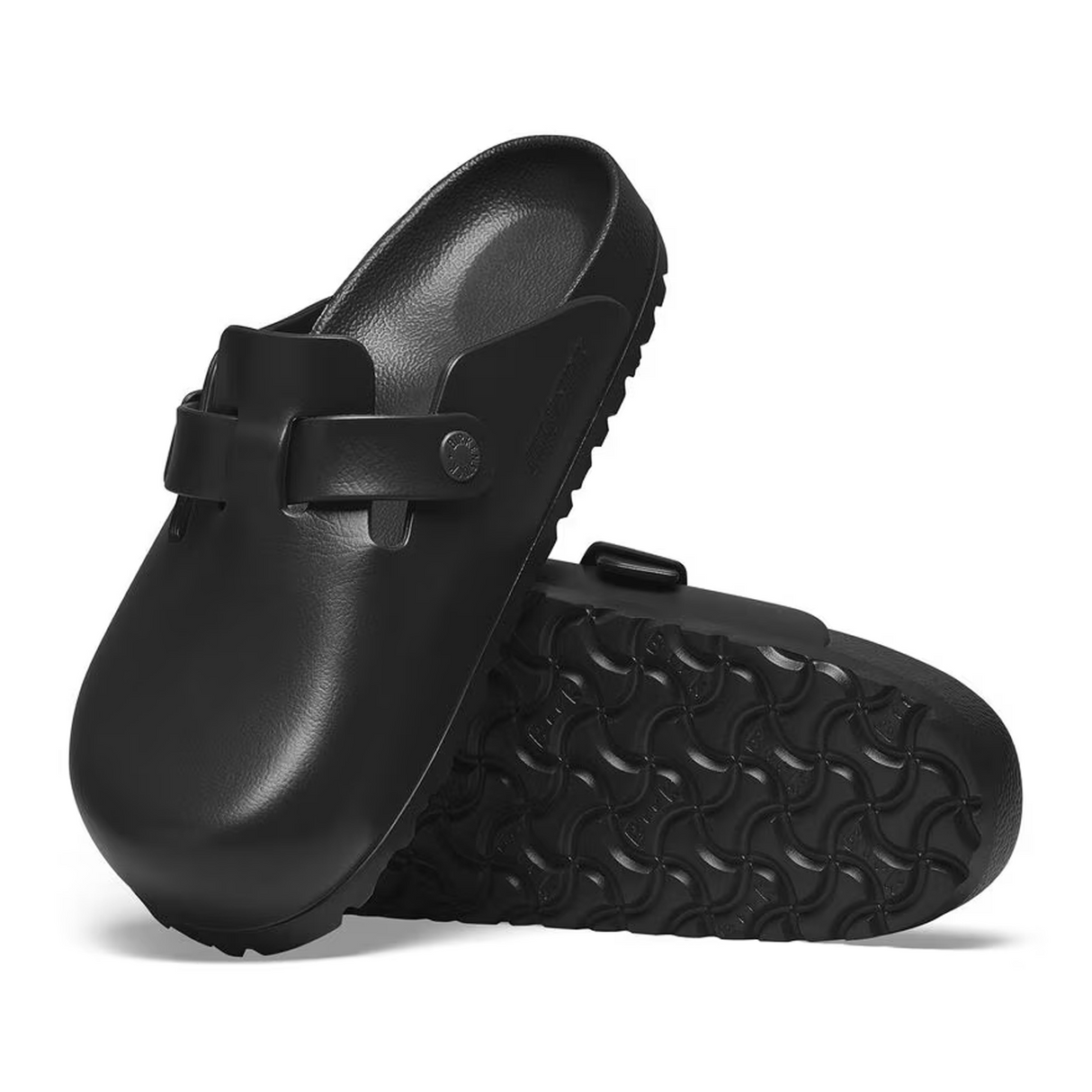 Birkenstock Boston EVA Clog (Men) - Black Sandal - Slide - The Heel Shoe Fitters