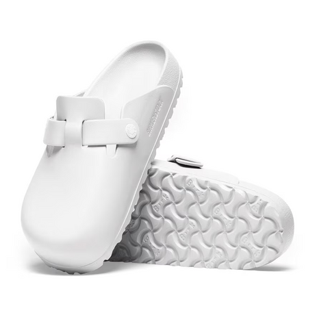 Birkenstock Boston EVA Narrow Clog (Women) - White Dress-Casual - Clogs & Mules - The Heel Shoe Fitters