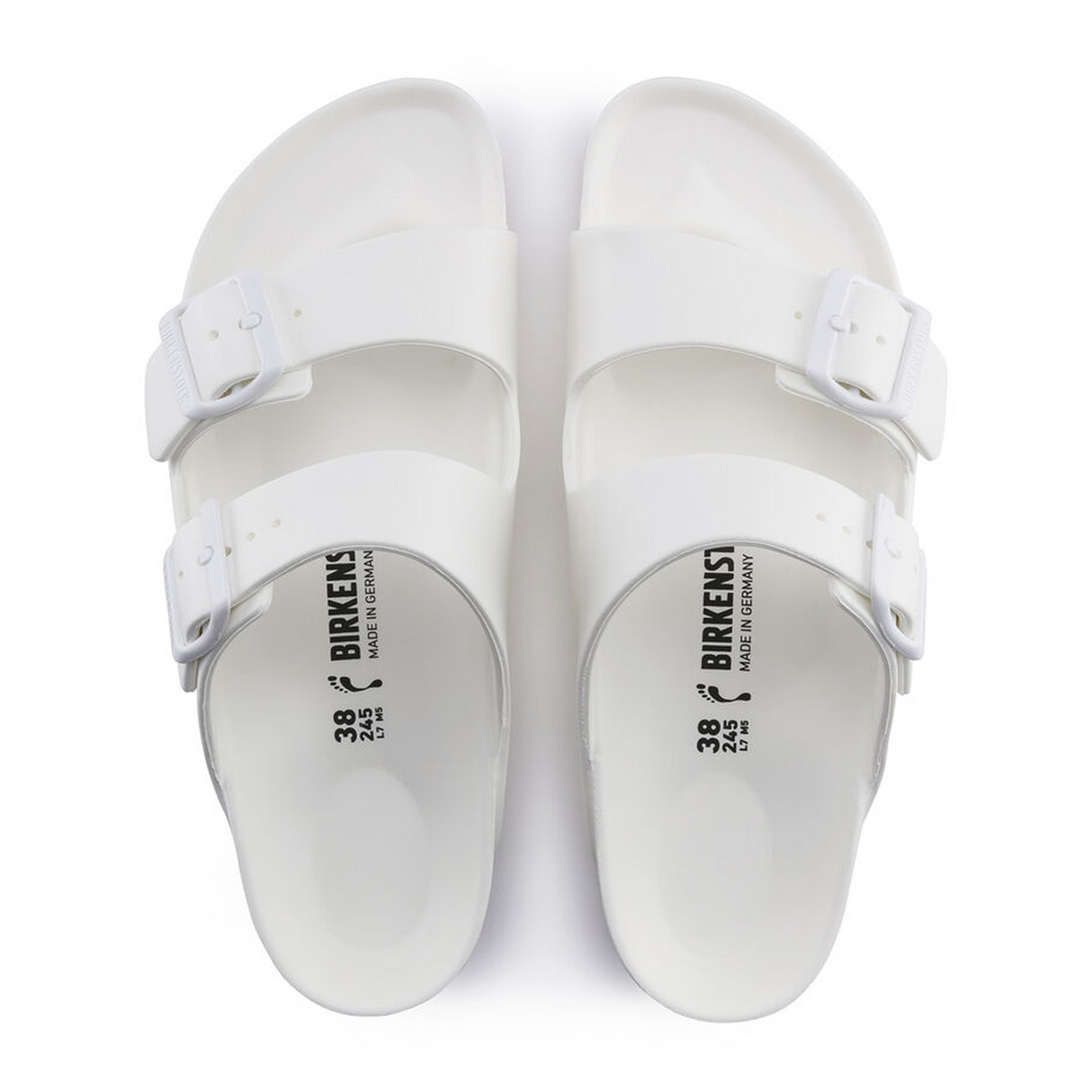 Birkenstock Arizona EVA Slide Sandal (Men) - White Sandals - Slide - The Heel Shoe Fitters