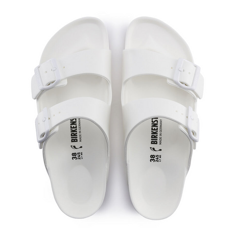 Birkenstock Arizona EVA Narrow Slide Sandal (Women) - White Sandals - Slide - The Heel Shoe Fitters