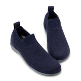 Naot Nuku Slip On (Women) - Navy Knit Dress-Casual - Slip On - The Heel Shoe Fitters