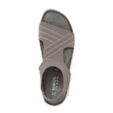 Naot Kawhia Backstrap Sandal (Women) - Taupe Knit Dress-Casual - Slip On - The Heel Shoe Fitters
