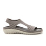 Naot Kawhia Backstrap Sandal (Women) - Taupe Knit Dress-Casual - Slip On - The Heel Shoe Fitters