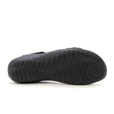 Naot Kawhia Backstrap Sandal (Women) - Black Knit Dress-Casual - Slip On - The Heel Shoe Fitters