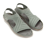 Naot Kawhia Backstrap Sandal (Women) - Sage Knit Dress-Casual - Slip On - The Heel Shoe Fitters