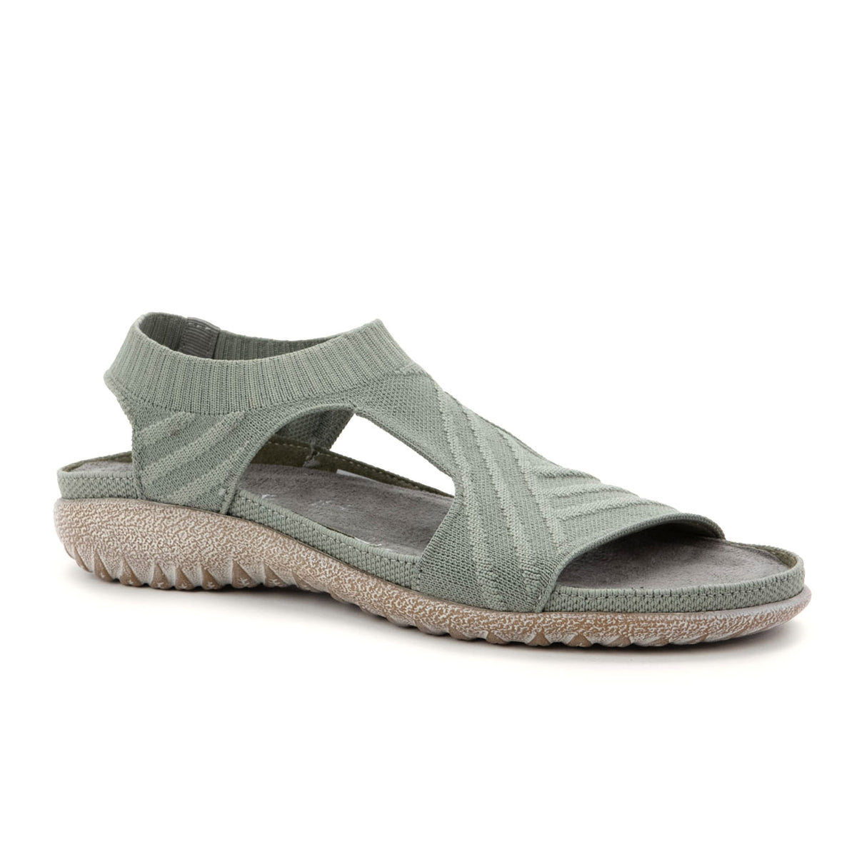 Naot Kawhia Backstrap Sandal (Women) - Sage Knit Dress-Casual - Slip On - The Heel Shoe Fitters