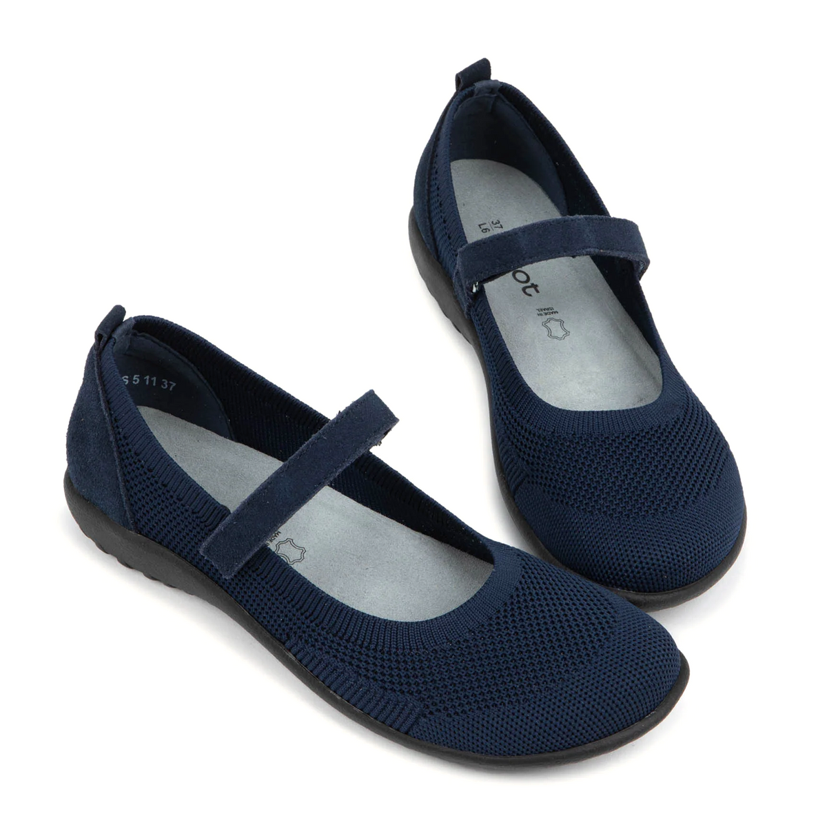 Naot Taranaki Mary Jane (Women) - Navy Knit