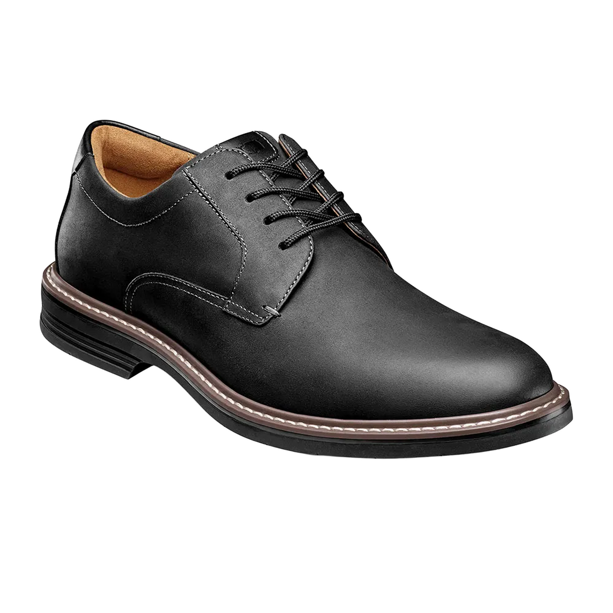 Florsheim Norwalk Plain Toe Oxford (Men) - Black Multi Dress-Casual - Oxford - The Heel Shoe Fitters