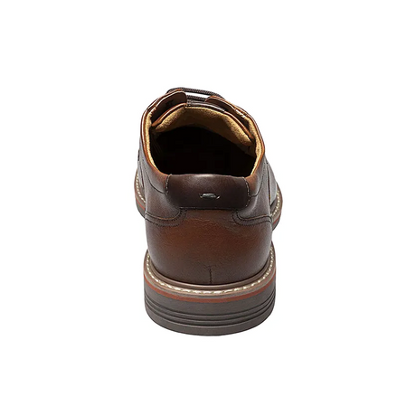 Florsheim Norwalk Plain Toe Oxford (Men) - Cognac Milled Dress-Casual - Oxford - The Heel Shoe Fitters