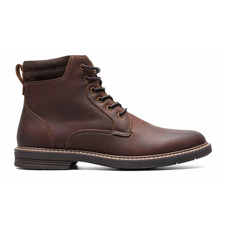 Florsheim Norwalk Plain Toe Lace Up Boot (Men) - Brown Crazy Horse Boots - Fashion - Mid Boot - The Heel Shoe Fitters