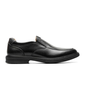 Florsheim Norwalk Moc Toe Slip On Loafer (Men) - Black Dress-Casual - Slip On - The Heel Shoe Fitters