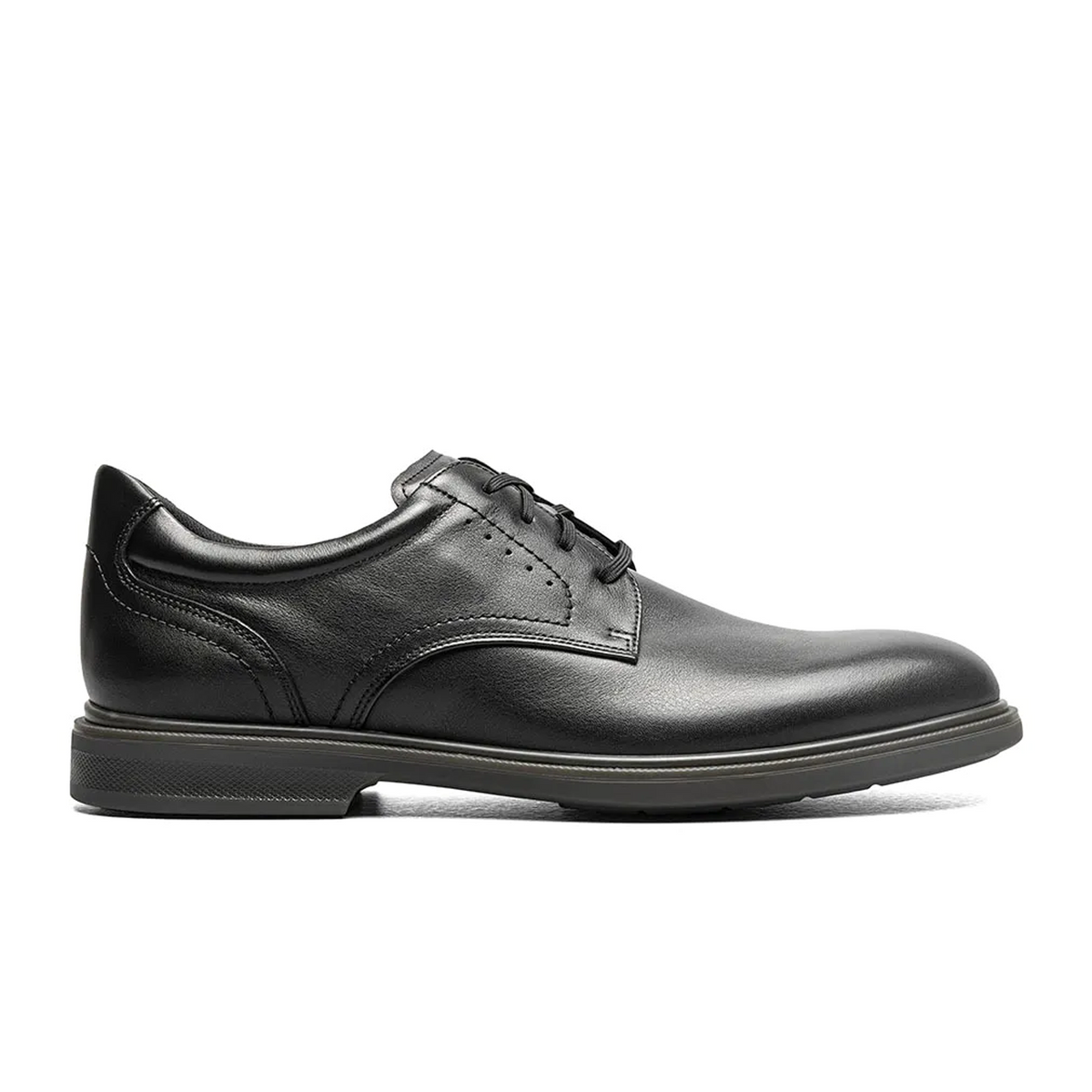 Florsheim Highrise Plain Toe Oxford Hands Free (Men) - Black Smooth