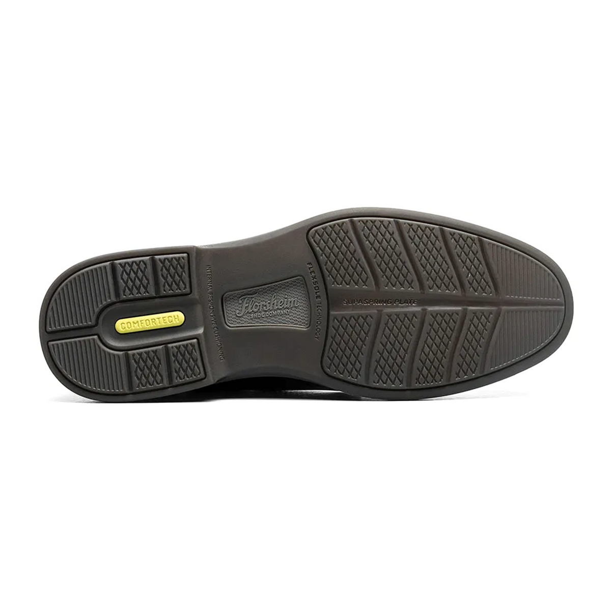 Florsheim Highrise Plain Toe Oxford Hands Free (Men) - Black Smooth