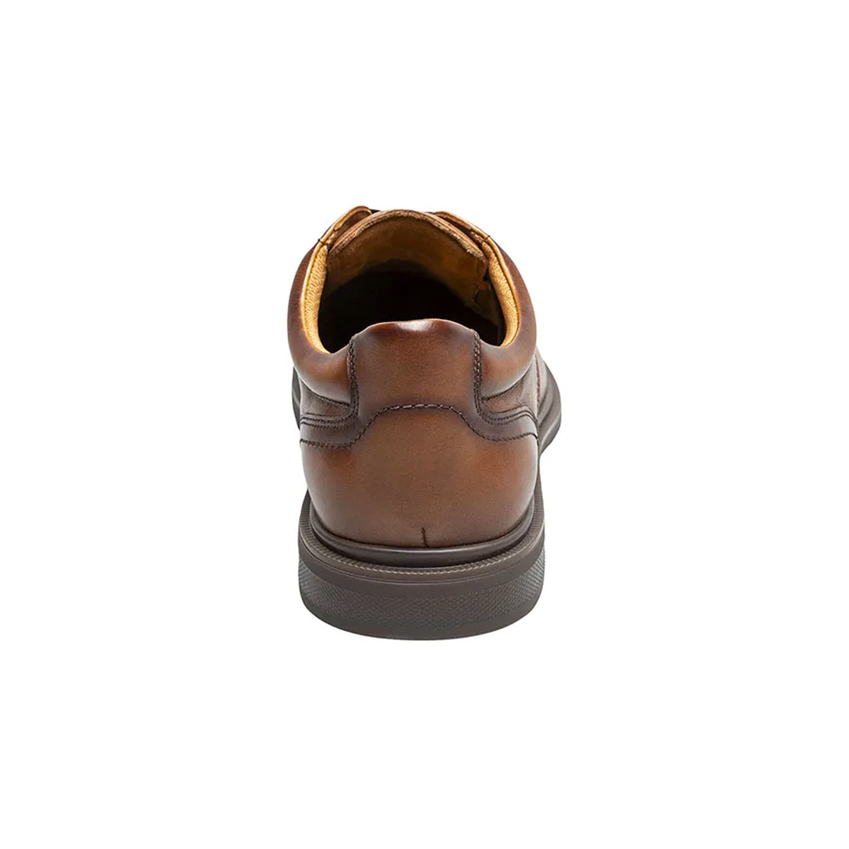 Florsheim Highrise Plain Toe Oxford Hands Free (Men) - Cognac Smooth Dress-Casual - Oxford - The Heel Shoe Fitters