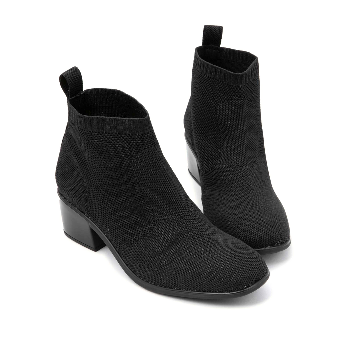 Naot Legacy Ankle Boot (Women) - Black Sparkle Knit Boots - Casual - Low - The Heel Shoe Fitters