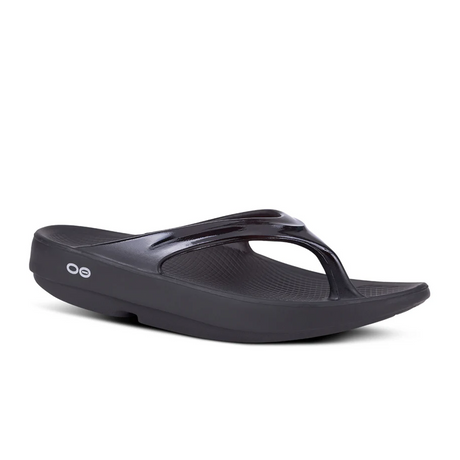 Oofos OOlala Sandal (Women) - Black Sandals - Thong - The Heel Shoe Fitters