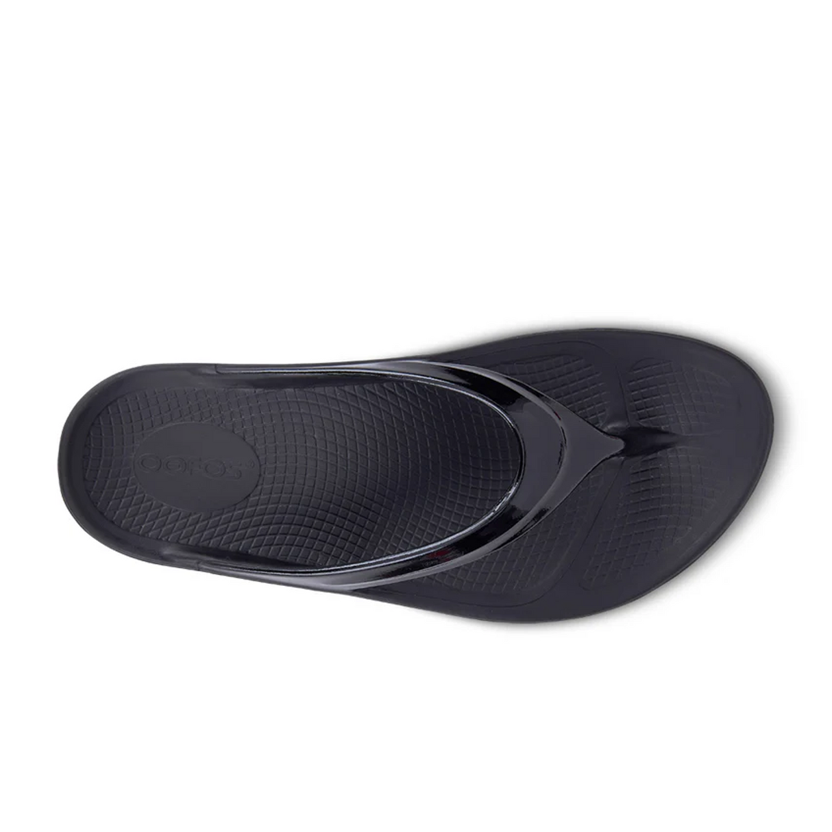 Oofos OOlala Sandal (Women) - Black Sandals - Thong - The Heel Shoe Fitters