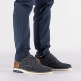 Rieker Dustin 25 Loafer (Men) - Kobalt/Amaretto/Ozean Dress-Casual - Loafer - The Heel Shoe Fitters
